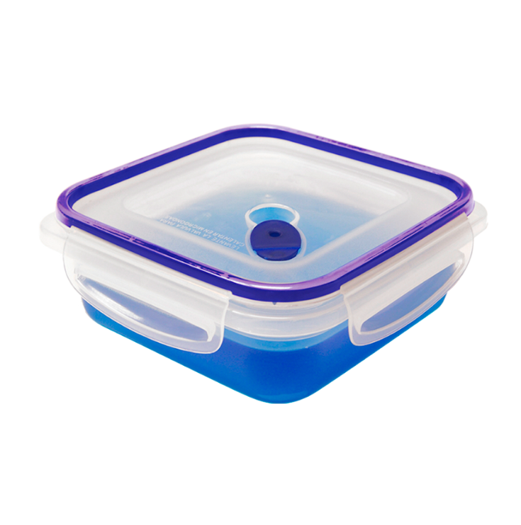 Conservador de Plástico Alfa Hogar Alfa Lock 17x17x6 cm 0.9L