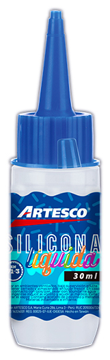 Silicón Liquido Artesco 3 Unidades 30ml