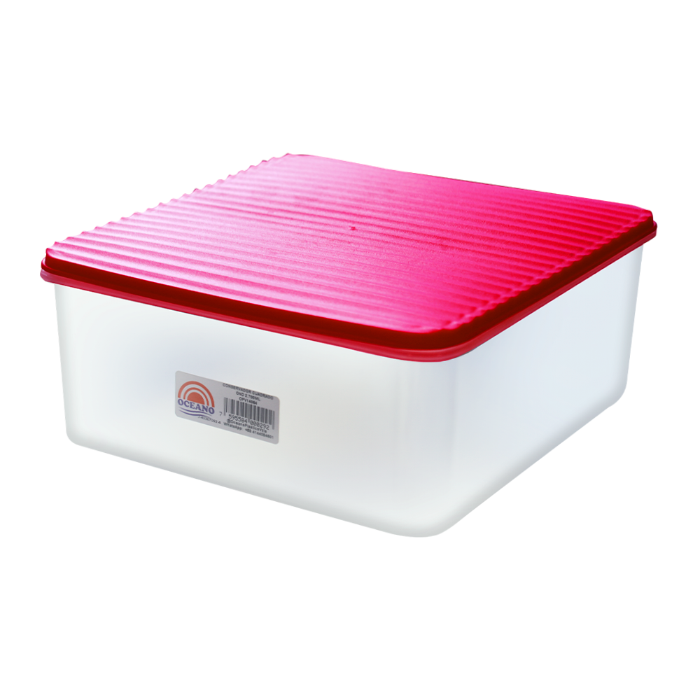 Conservador Oceano Cuadrado Colores Surtidos 2.700ml