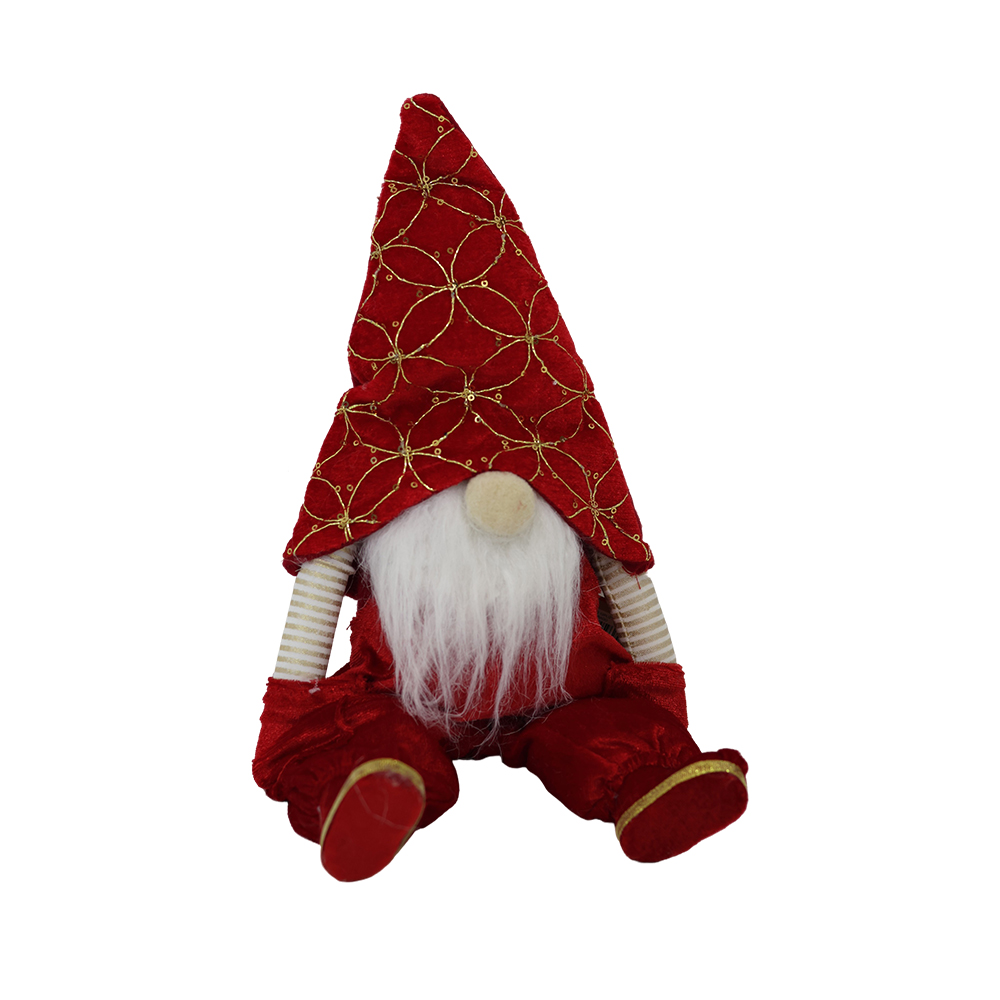 Duende Navideño Sentado Medidas: 30cm