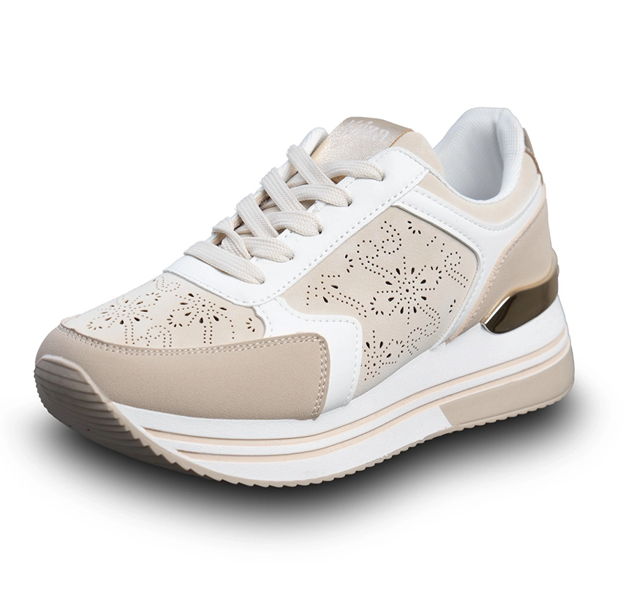 Zapatos Kriza Casual Deportivo Blanco Choroni