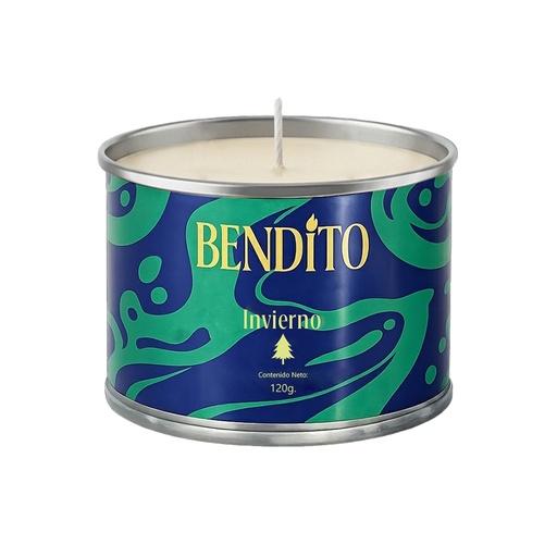 [5891001] Vela aromática Bendito Invierno 120g