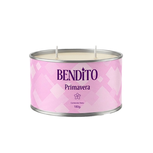 [5891007] Vela aromática Bendito Primavera 180g