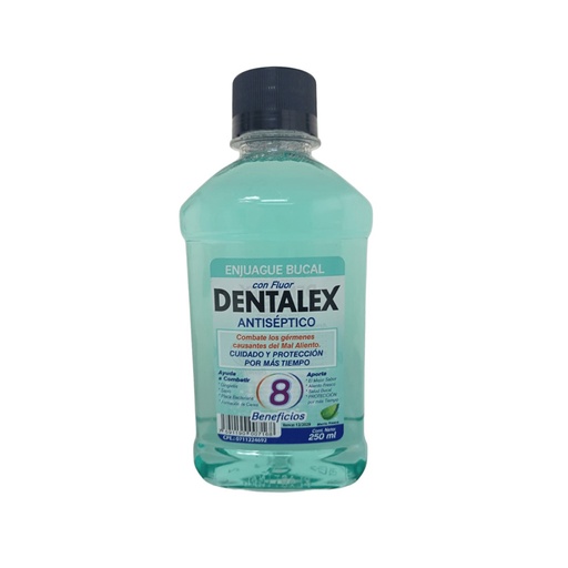 [6151003] Enjuague Bucal Dentalex Verde 250ml