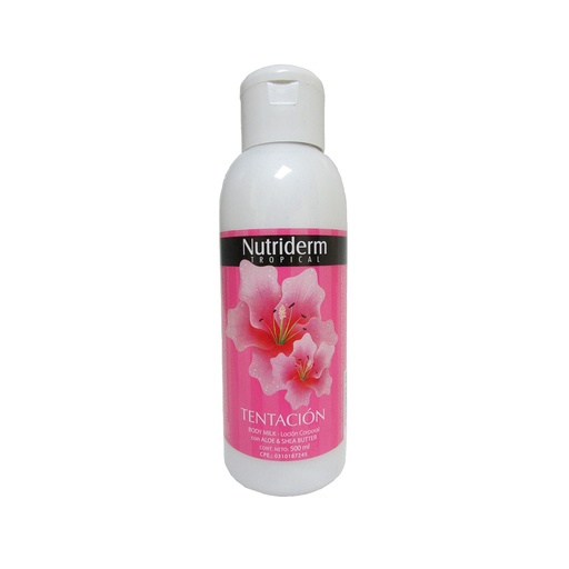[6151016] Crema Corporal Nutriderm Tentacion 500ml