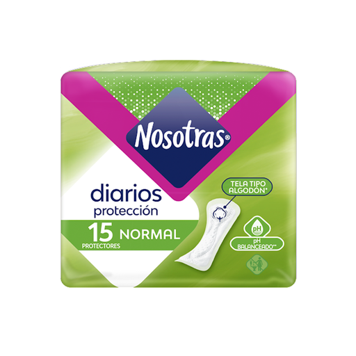 [2051065] Protectores Diarios Nosotras Algodon 15 Und