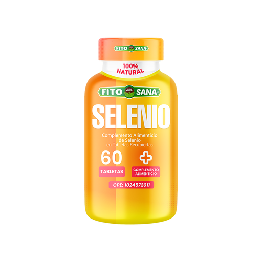 [6201013] Selenio Fitosana 200 mg x 60 tabletas