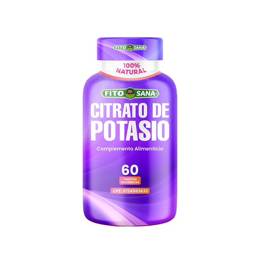 [6201014] Citrato de Potasio Fitosana 99 mg x 60 tabletas