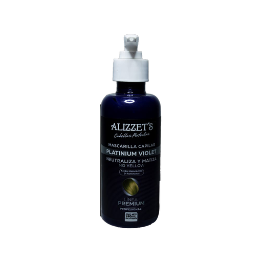 [5961032] Mascarilla Capilar Sin Sal Platinium Violet Alizzet's 240gr