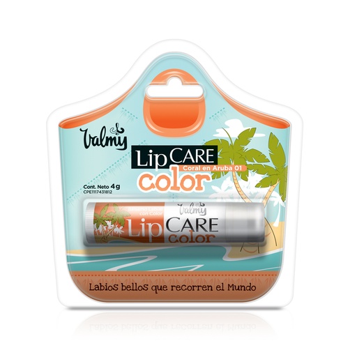 Lip Care Color Valmy 4gr