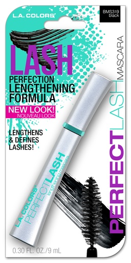 [2011055] Mascara de Pestañas LA Colors Perfect Lash Volume Black 9ml