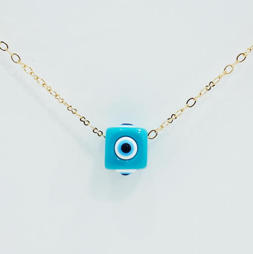 [2091029] Cadena Cavara con Cubo Ojo Turco
