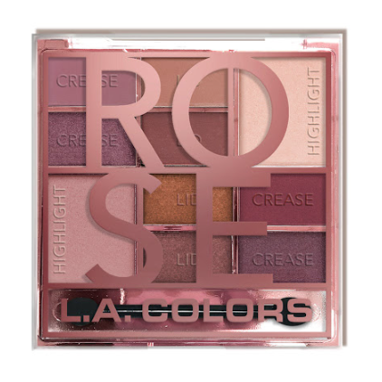 [2011127] Paleta LA Colors Color Block Eyeshadow Rose