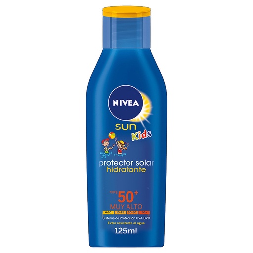[2051028] Nivea Sun Kids Protector Solar Hidra. FPS 50+ 125ml