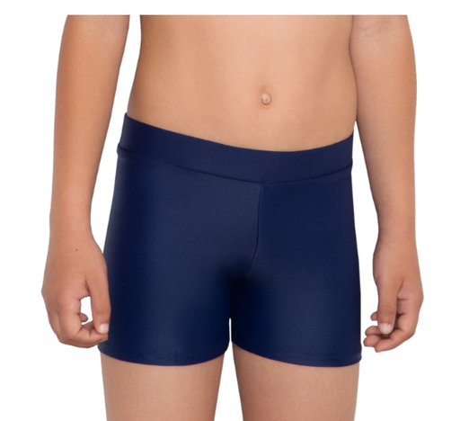 Short Olimpico Swim Tiro Alto Unicolor - (AZUL MARINO)