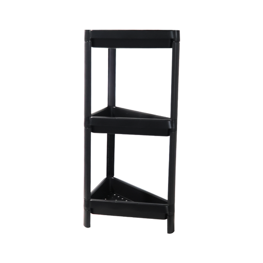 [2191006] Estante Triangular Negro 70X33X33 cm