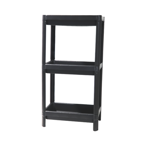 [2191007] Estante Rectangular Pequeño Negro 70X23X36 cm