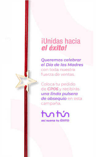 Pulsera Cavara Unidas Hacia el Éxito