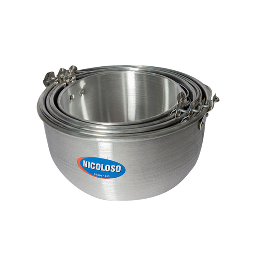 [3331002] Set de Ollas Campesina Nicoloso 5 piezas con tapas 22/24/26/28/30 cm