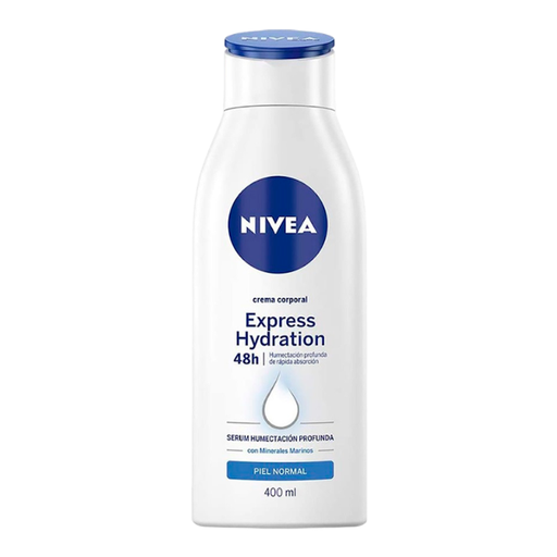 [2051036] Crema Corporal Nivea Body Express Hydration 48 hrs 400 ml