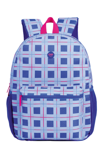 [2151100] Morral Capi Blue Pink 30cm x 41cm x 14,5cm