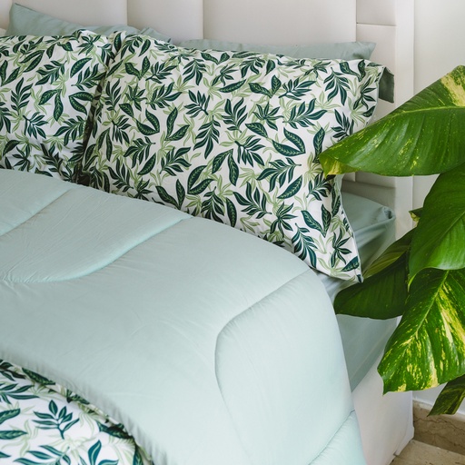 [2021116] Juego de Sabanas Ama de Casa Dare Individual de Microfibra (1 x 1.9 x 0.3 m)