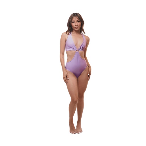 Traje de Baño Fancy Entero Coco Lila
