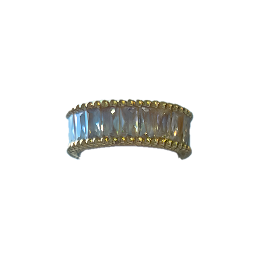 [2091113] Anillo Aro de Cristales Ajustable Cavara