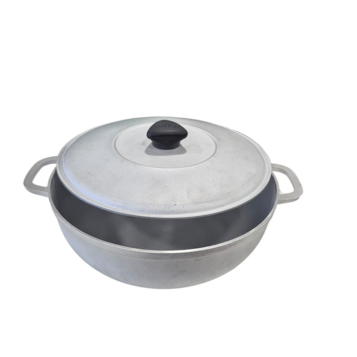 [3411057] Caldero Imusa Alfa Hogar Con Tapa Guerrero Aluminio 14cm