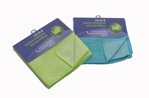 [2001080] Paños Uruyen de Malla Set de 2 30x30cm