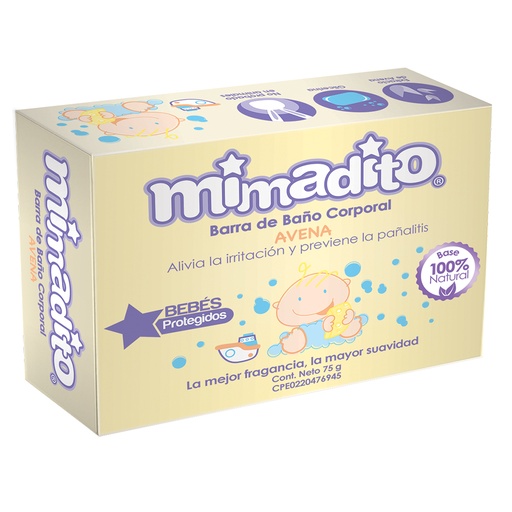 Barra de Baño Mimadito 75 gr