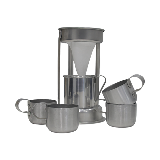 [3331009] Colacafe Nicoloso de Aluminio 0,75 L con 4 Tazas